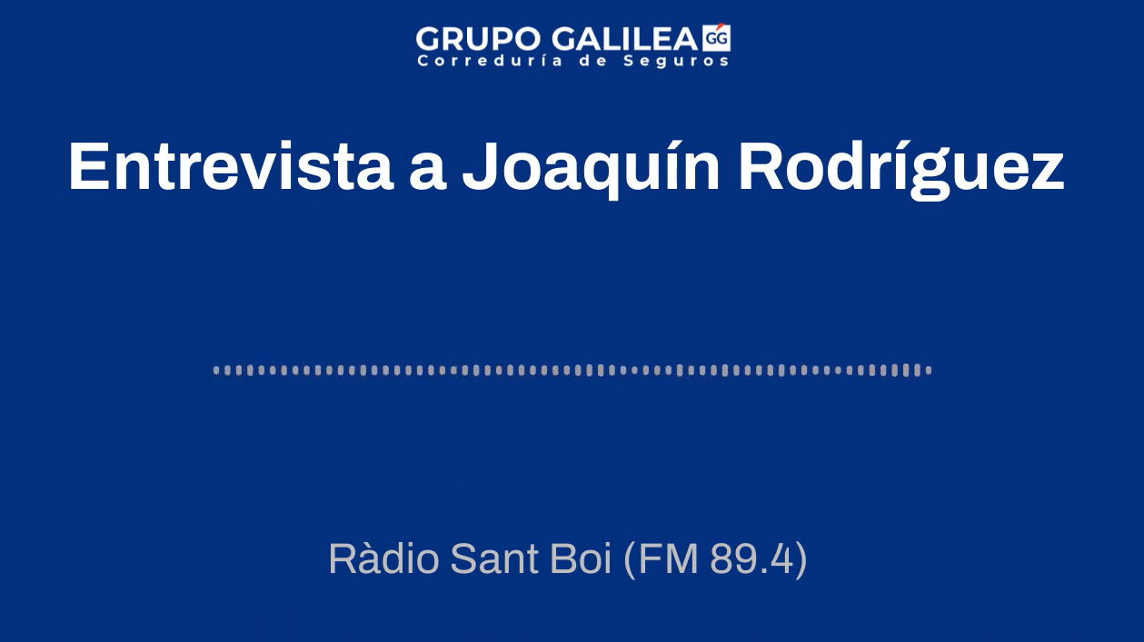 Intervención de Joaquín Rodríguez, colaborador de Grupo Galilea en Ràdio Sant Boi (FM 89.4) 2