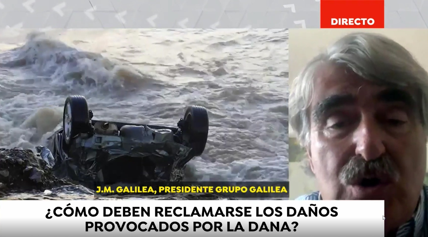 Jose maria galiea en A· habla del temporal DANA