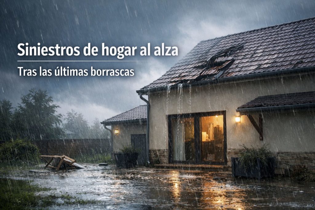 Los siniestros de hogar se duplican tras las borrascas 1