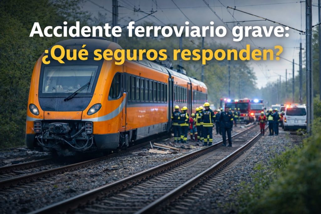 Qué seguros pueden intervenir tras un accidente ferroviario grave 1