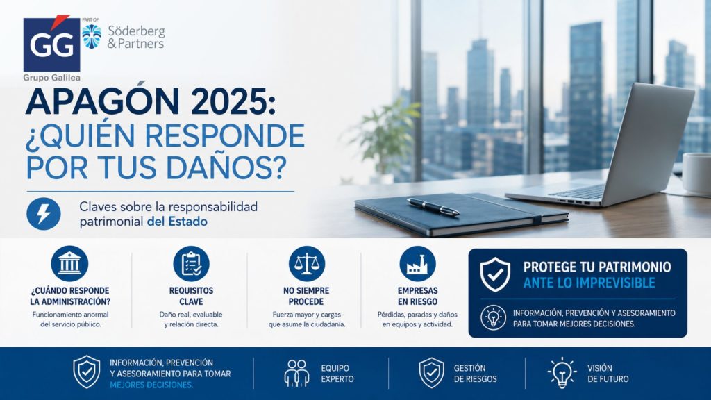 Apagón 2025: cuándo responde el Estado por daños 1