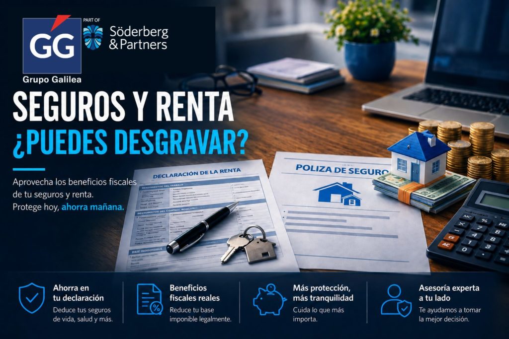 Cuándo el seguro de salud y hogar puede desgravar en la renta 1